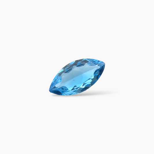 online Natural Swiss Blue Topaz Stone 1.66 Carats Marquise Shape  ( 12x6 mm )