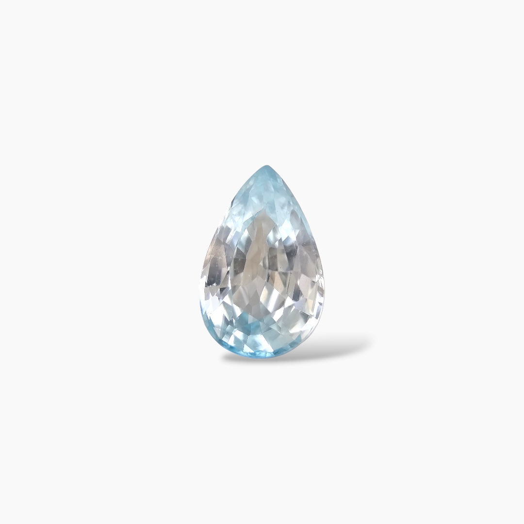 loose Natural Zircon Stone 5.14  Carats Pear Shape  ( 13x8 mm ) 