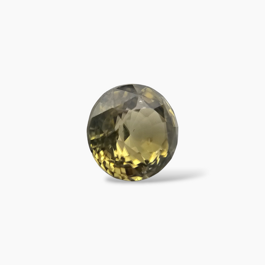 shop Natural Yellowish Green Zircon Stone 3.25 Carats Round Shape  ( 8 mm ) 