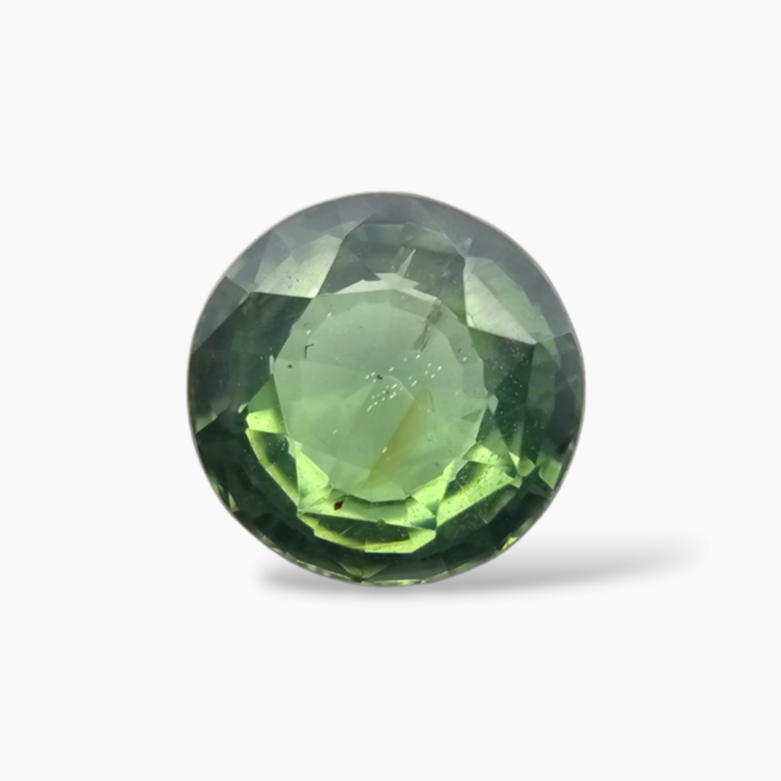 buy Natural Green Zircon Stone 2.11 Carats Round Shape  ( 7.5  mm )