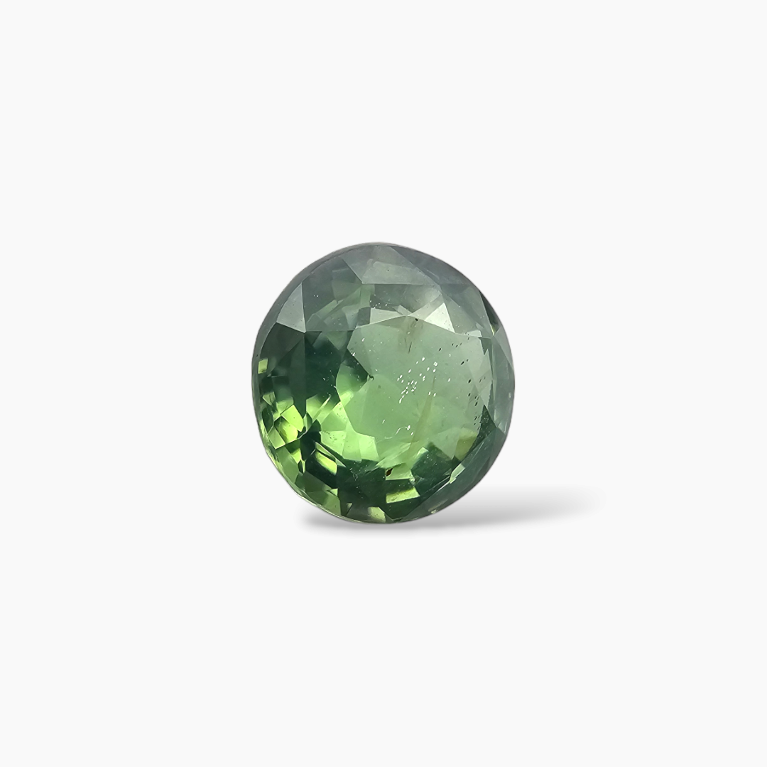 shop Natural Green Zircon Stone 2.11 Carats Round Shape  ( 7.5  mm )