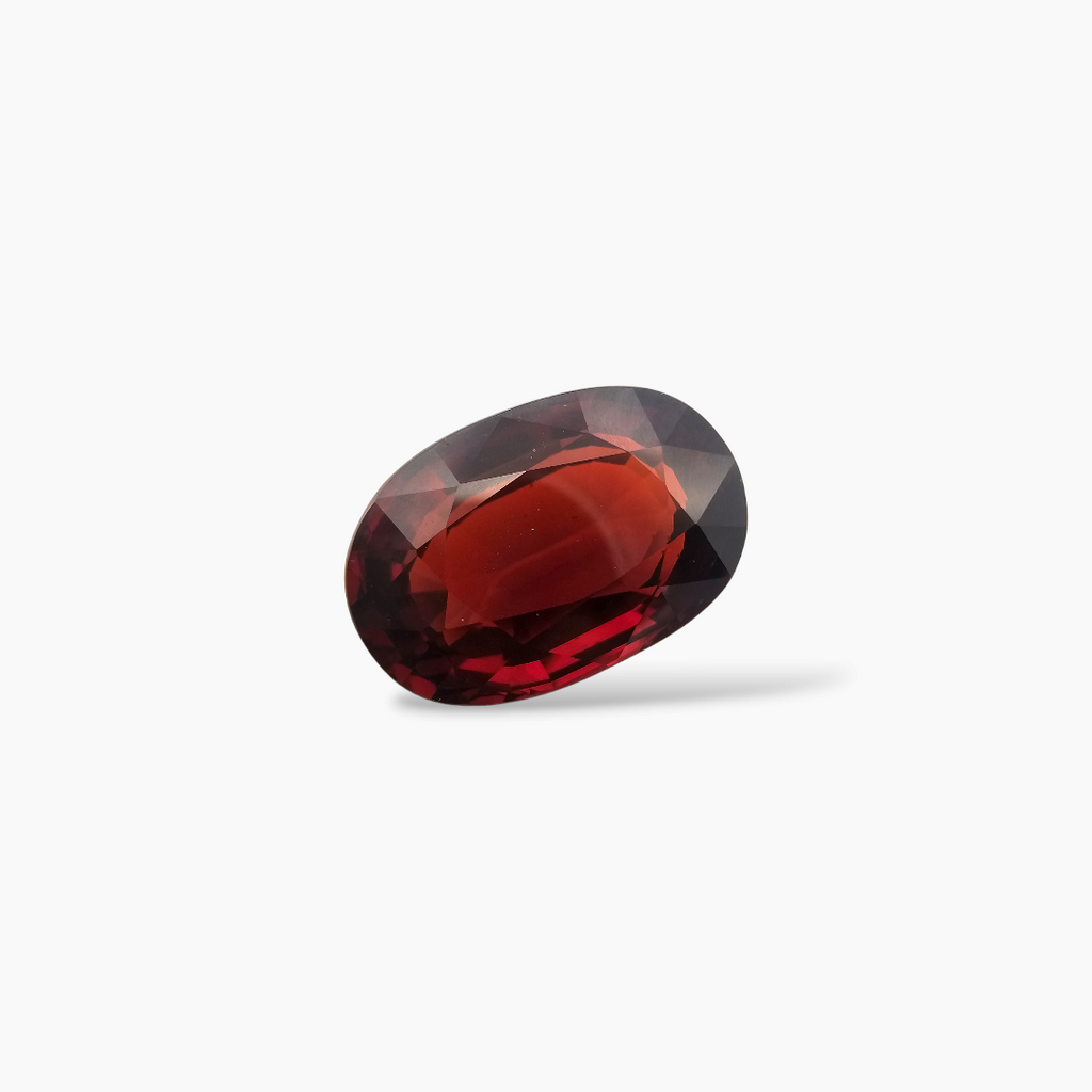 shop Natural Almandine Garnet  Stone 8.5 Carats Oval Shape  ( 14x9.5  mm ) 