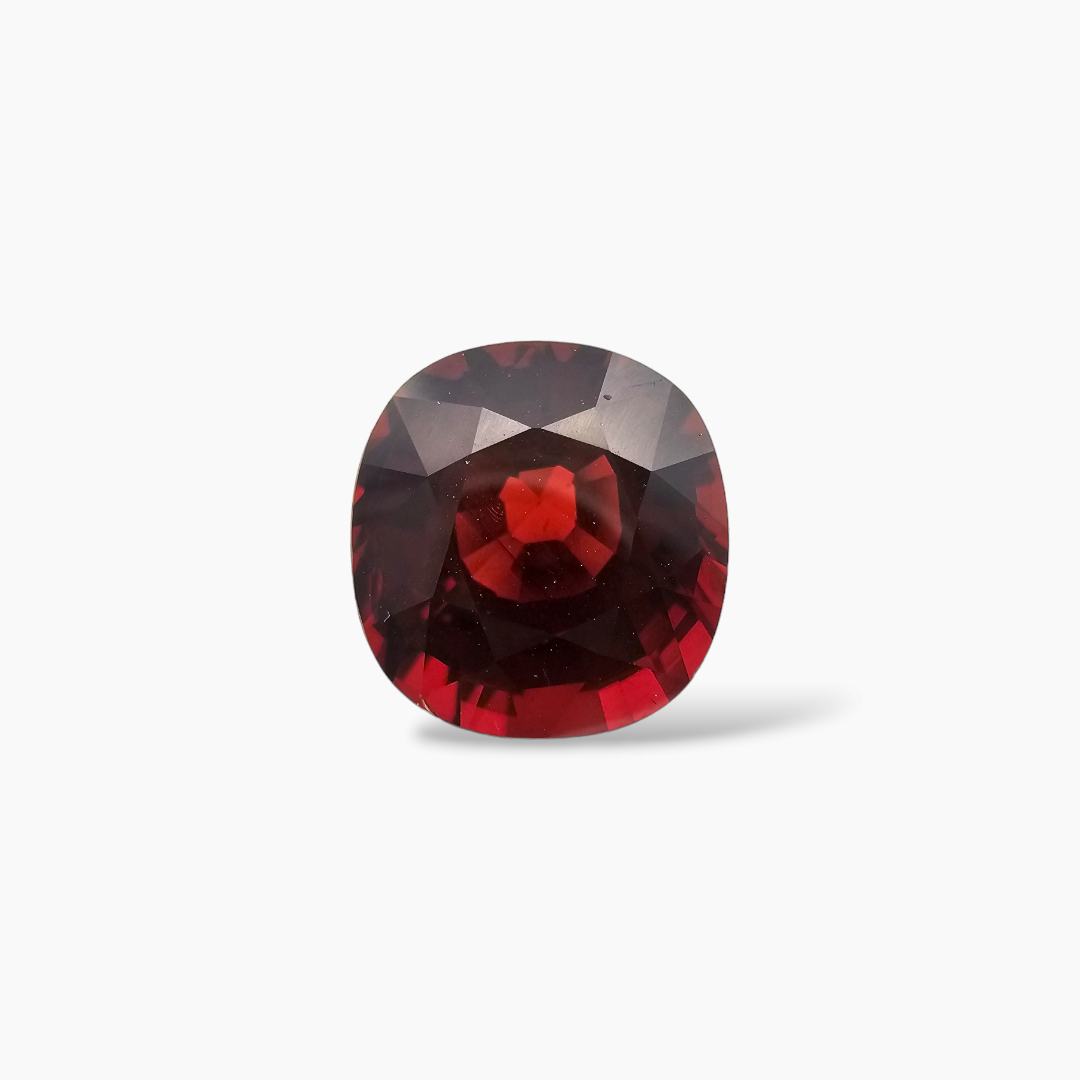 buy Natural Almandine Garnet Stone 6.72 Carats Cushion Shape ( 11x10.5 mm )