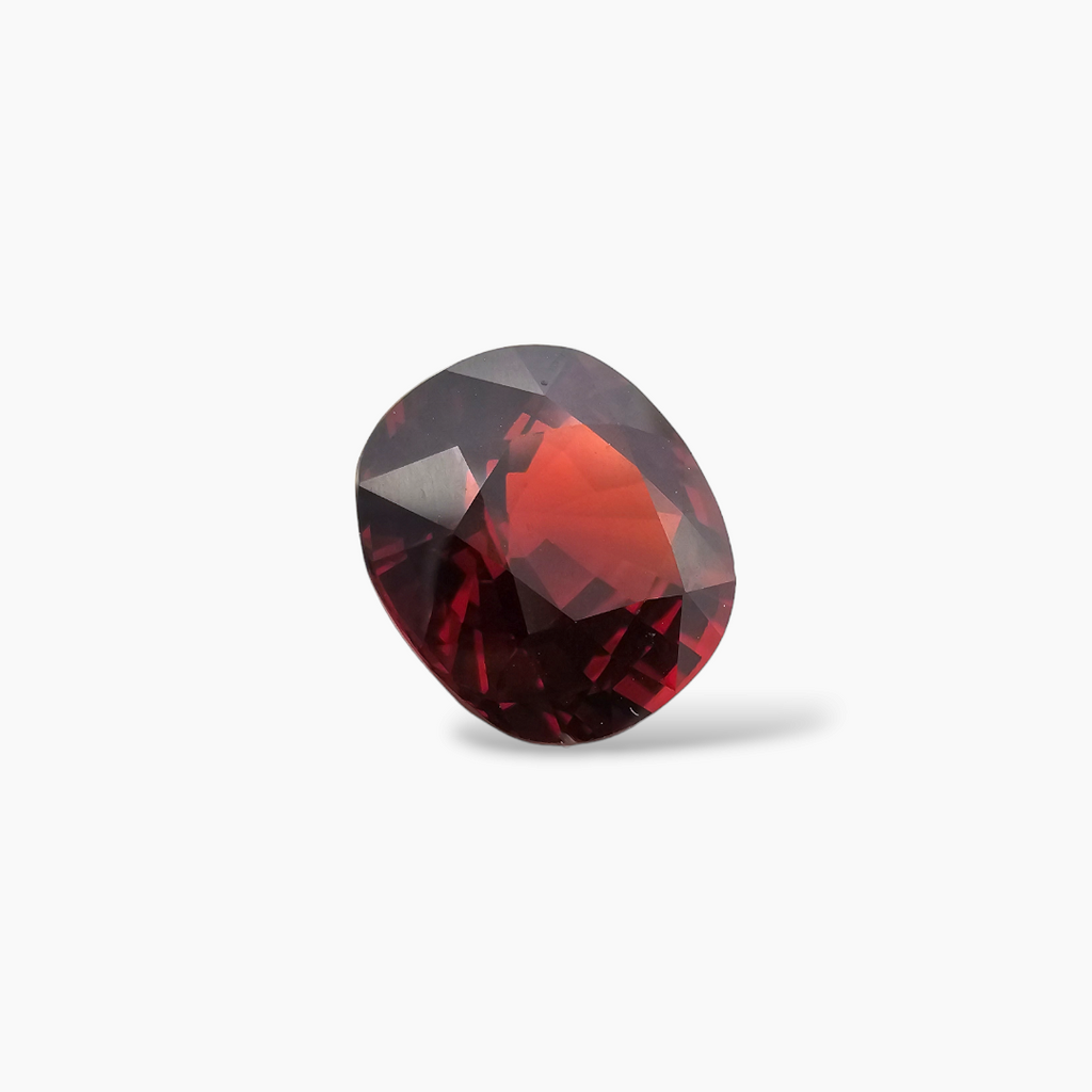 loose Natural  Almandine Garnet  Stone 6.72 Carats Cushion Shape  ( 11x10.5 mm )
