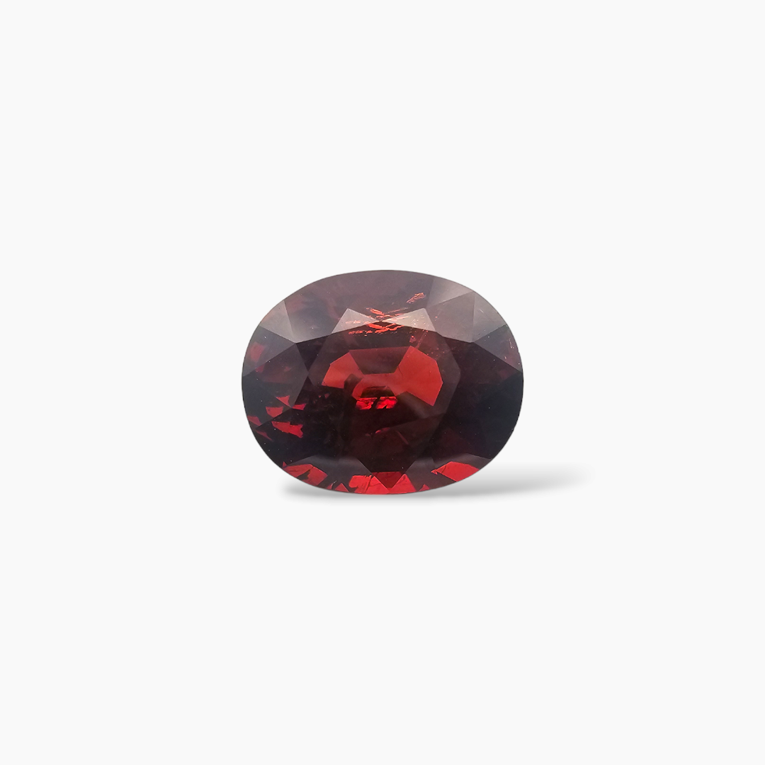 buy Natural Almandine Garnet Stone 6.03 Carats Oval Shape ( 11.5x9.5 mm )