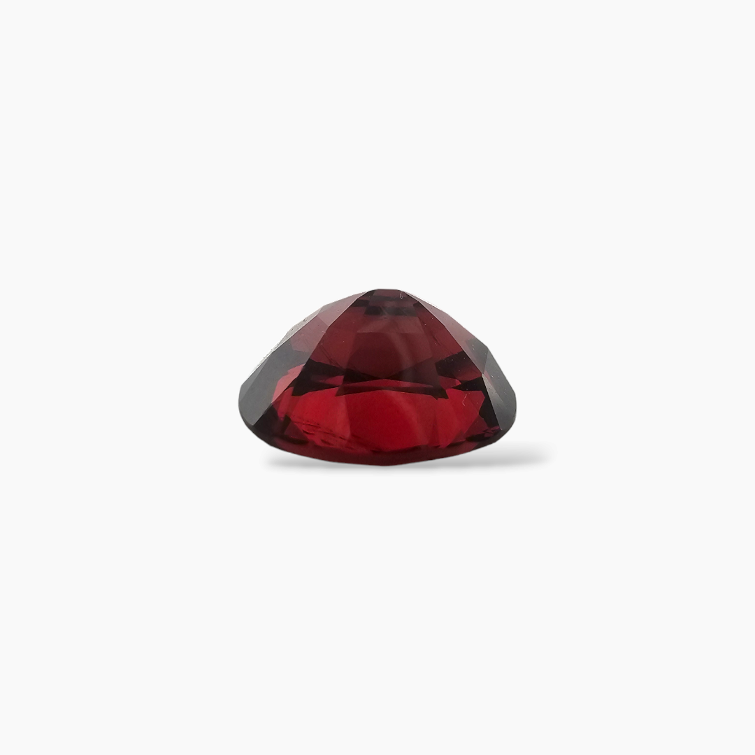 loose Natural Almandine Garnet Stone 6.03 Carats Oval Shape ( 11.5x9.5 mm )