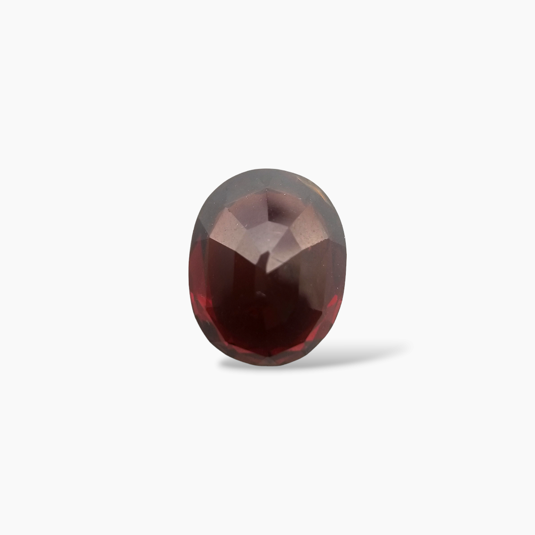 online Natural Almandine Garnet Stone 6.03 Carats Oval Shape ( 11.5x9.5 mm )