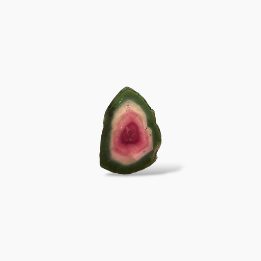 buy Natural Watermelon Tourmaline Stone 3.03 Carats Rough( 12x9 mm )