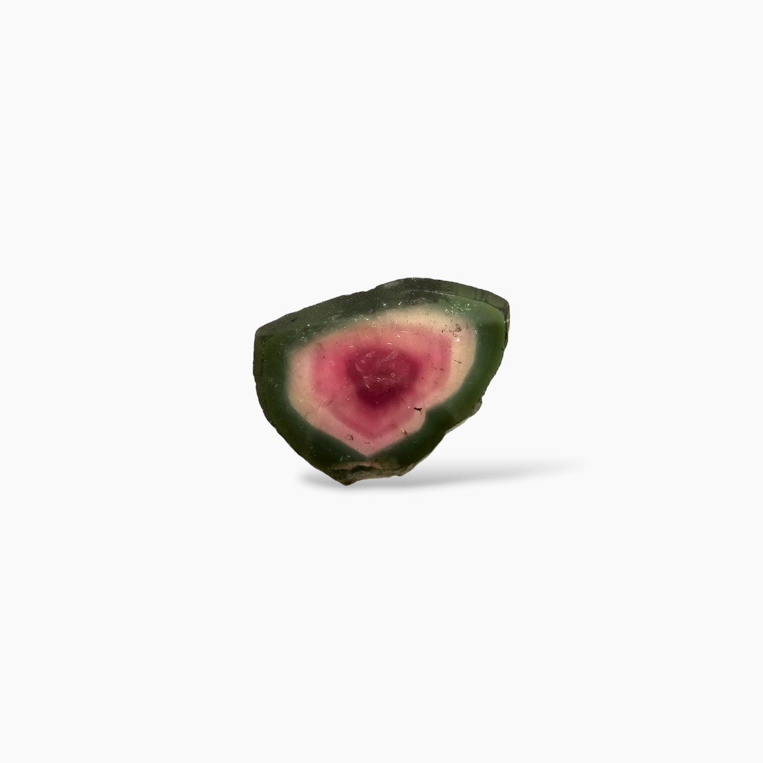 shop Natural Watermelon Tourmaline Stone 3.03 Carats Rough( 12x9 mm )