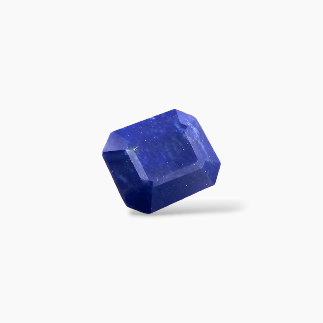 shop Natural Lapis Lazuli Stone 6.28 Carats Emerald Cut Shape ( 12x10 mm )