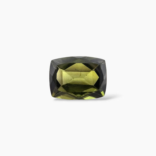 buy Natural Peridot Stone 2.64 Carats Cushion Cut Shape ( 9x7 mm )