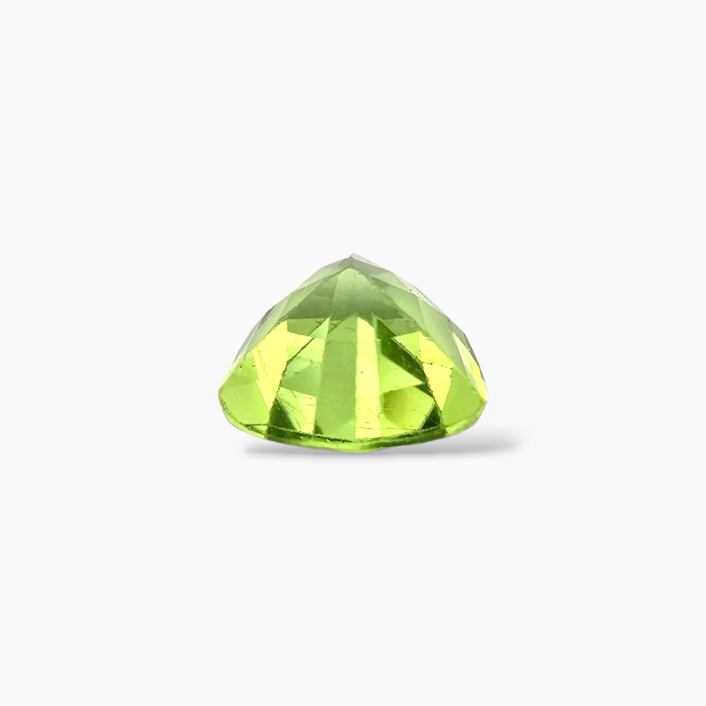online Natural Peridot Stone 1.8 Carats Trilliant Cut Shape ( 7.8 mm )