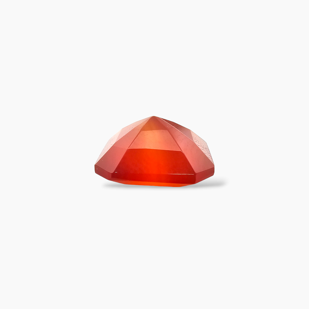online Natural Agate Aqeeq Stone 4.02 Carats Asscher Cut Shape ( 10 mm )