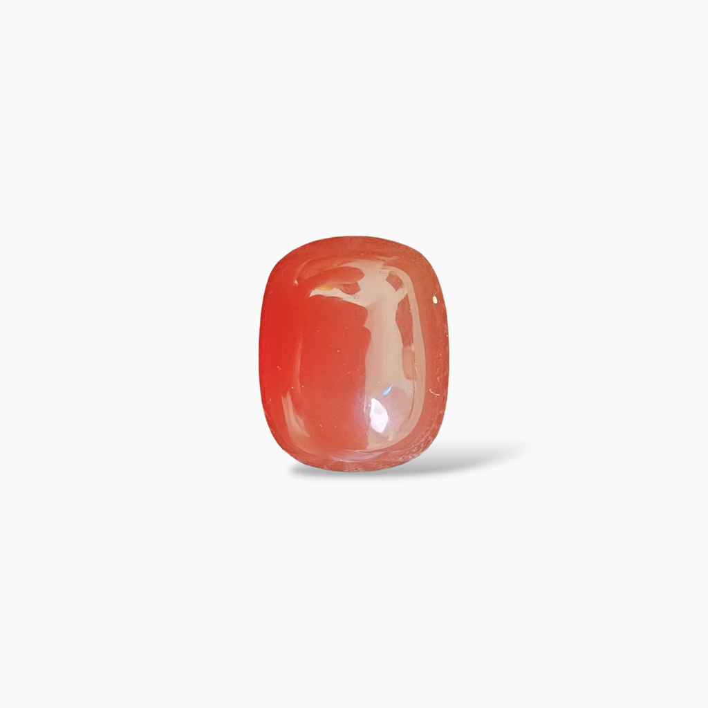 buy Natural Red Onyx Stone 11.17 Carats Cushion Cabochon Shape ( 16x13 mm )