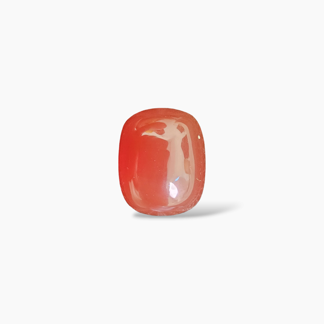 buy Natural Red Onyx Stone 11.17 Carats Cushion Cabochon Shape ( 16x13 mm )