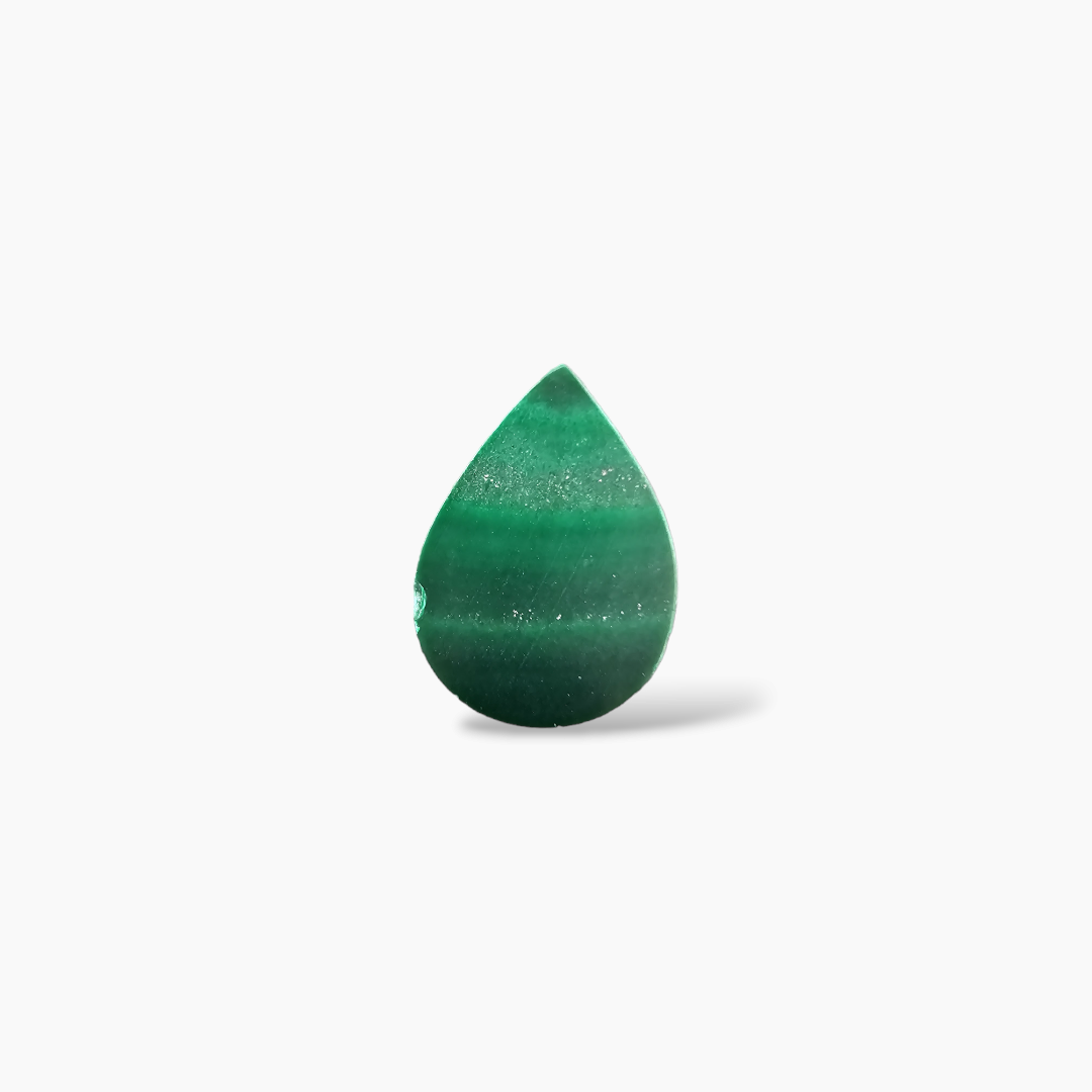 shop Natural Malachite Stone 6.5 Carats Pear Shape ( 14x10 mm )