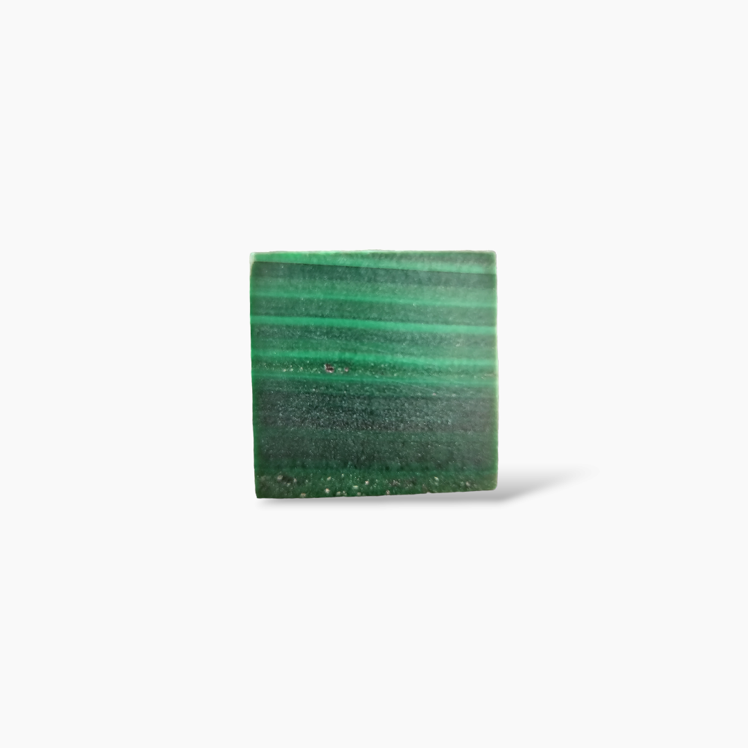shop Natural Malachite Stone 6.76 Carats Cabochon Shape ( 10 mm )