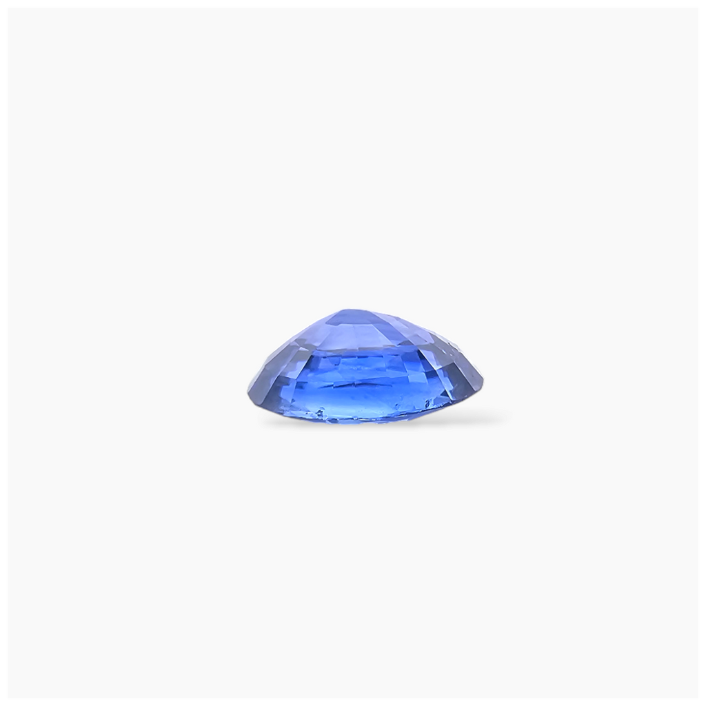 Natural Blue Sapphire Stone 3.03 Carats Oval Shape 8.91x6.81x5.13 mm