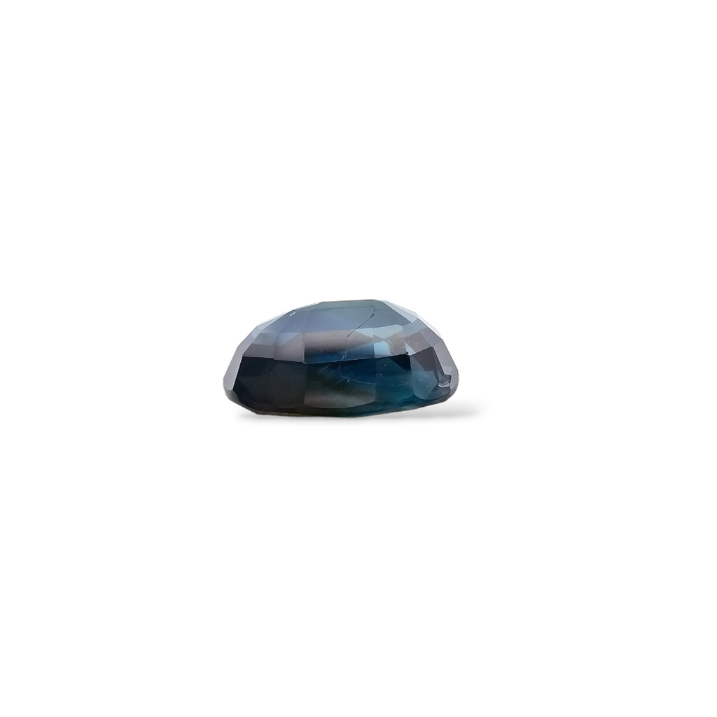 Natural Blue Sapphire Stone From Australia 5.16 Carats Oval Shape 11.5 x 9 mm