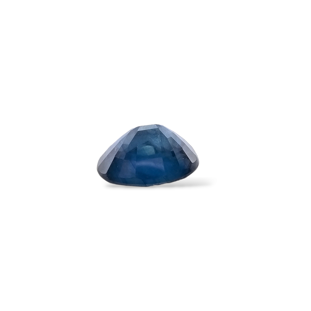 Natural Blue Sapphire Gemstone 2.7 Carats Oval Shape 9.5x7 mm