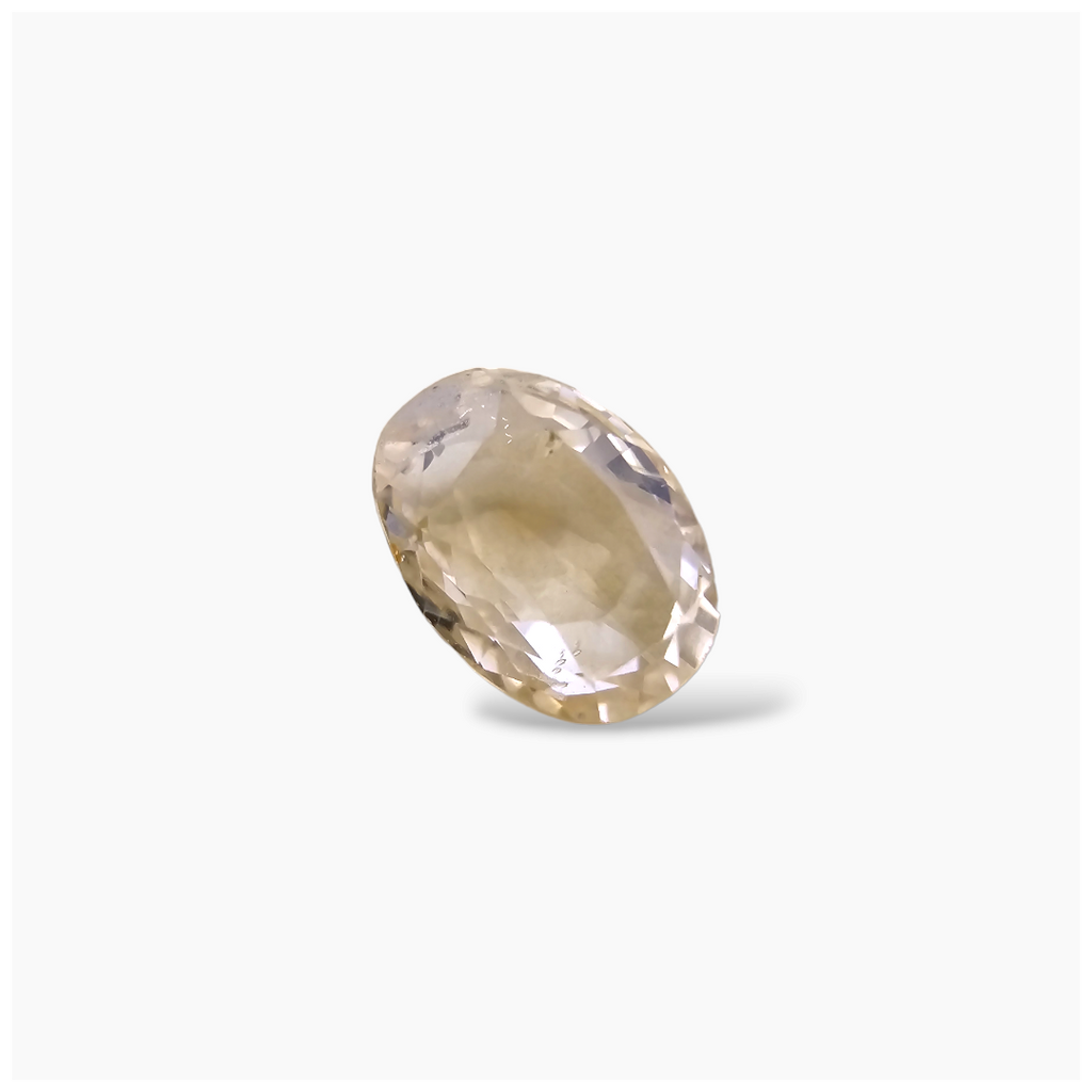 Buy Natural Yellow Sapphire Gemstone 2.66 Carats Oval Cut Shape 8.6x6.3 mm