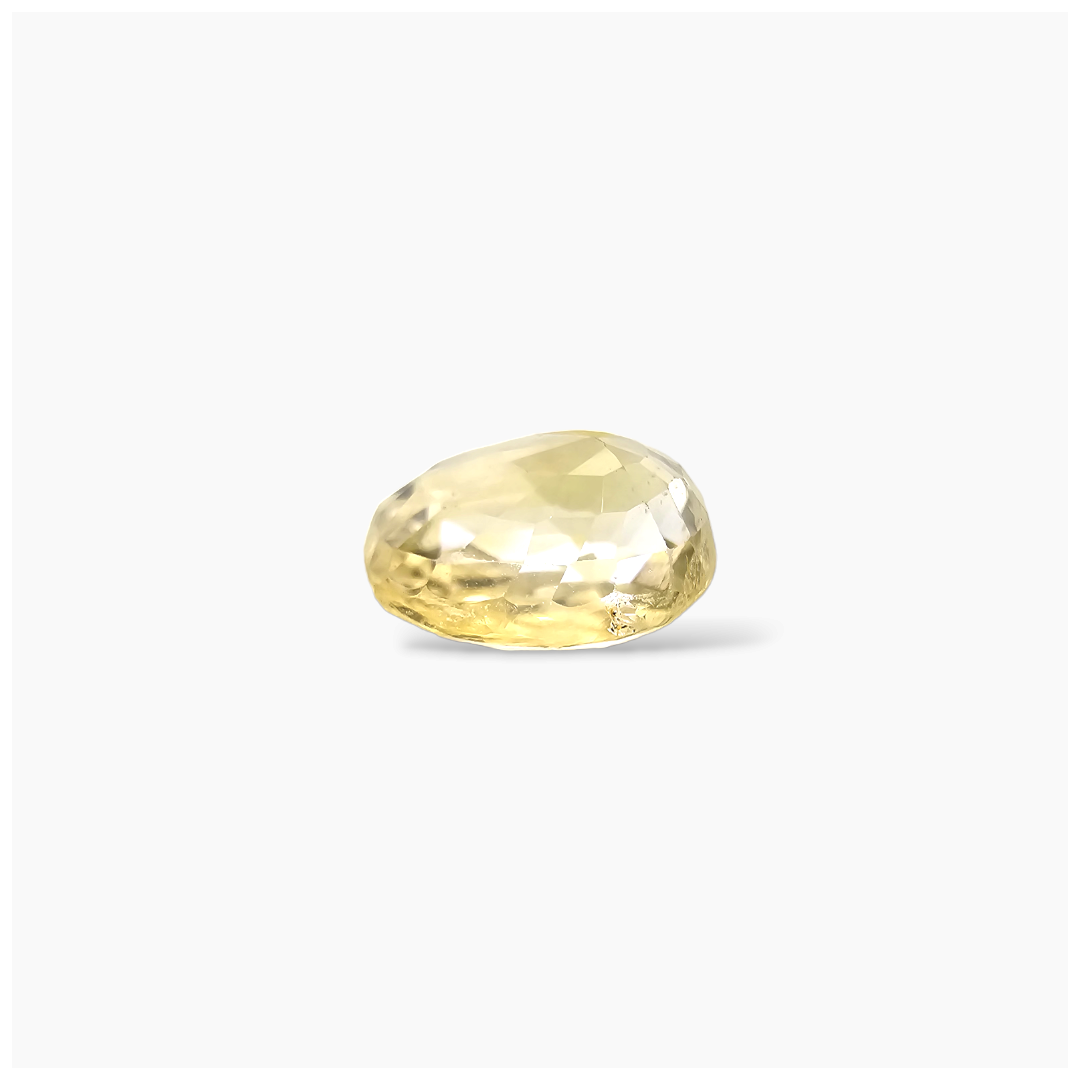 Buy Natural Yellow Sapphire Gemstone 2.66 Carats Oval Cut Shape 8.6x6.3 mm
