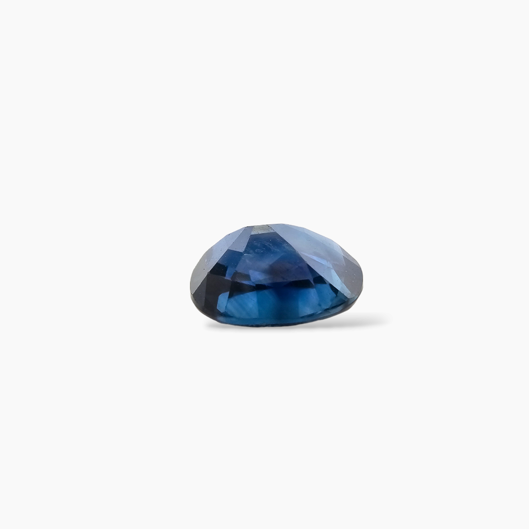 Natural Blue Sapphire Gemstone 2.10 Carats Oval Cut Shape