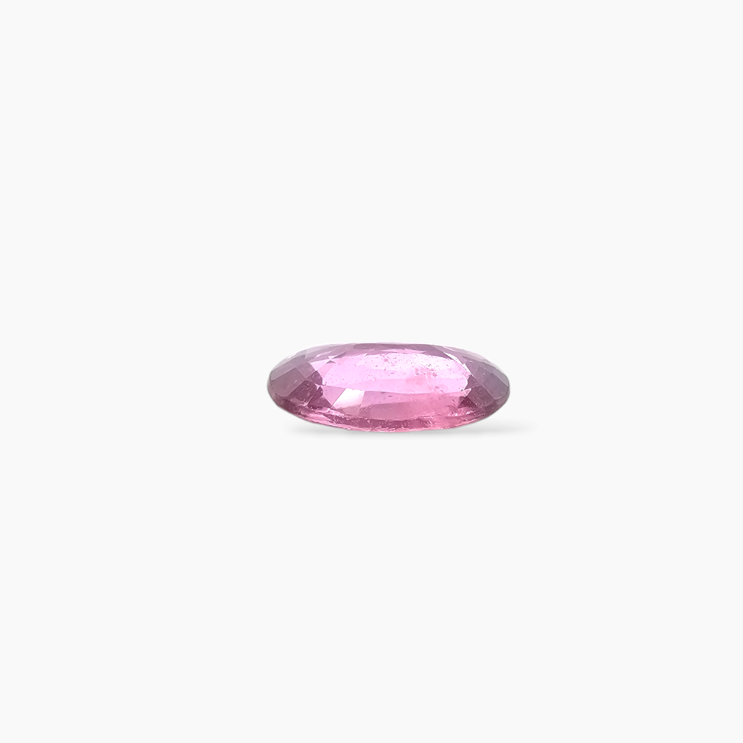 Natural Pink Sapphire Gemstone 1.13 Carats Oval Cut Shape