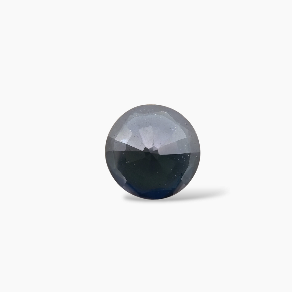 Natural Blue Sapphire Gemstone 2.82 Carats Round Cut Shape