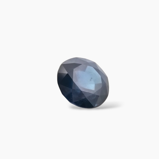Natural Blue Sapphire Gemstone 3.15 Carats Round Cut Shape