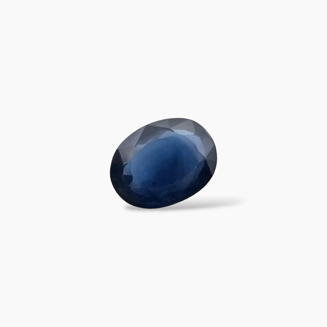 Natural Blue Sapphire Gemstone 1.39 Carats Oval Cut Shape