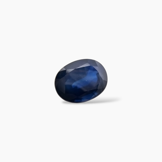 Natural Blue Sapphire Gemstone 2.4 Carats Oval Cut Shape