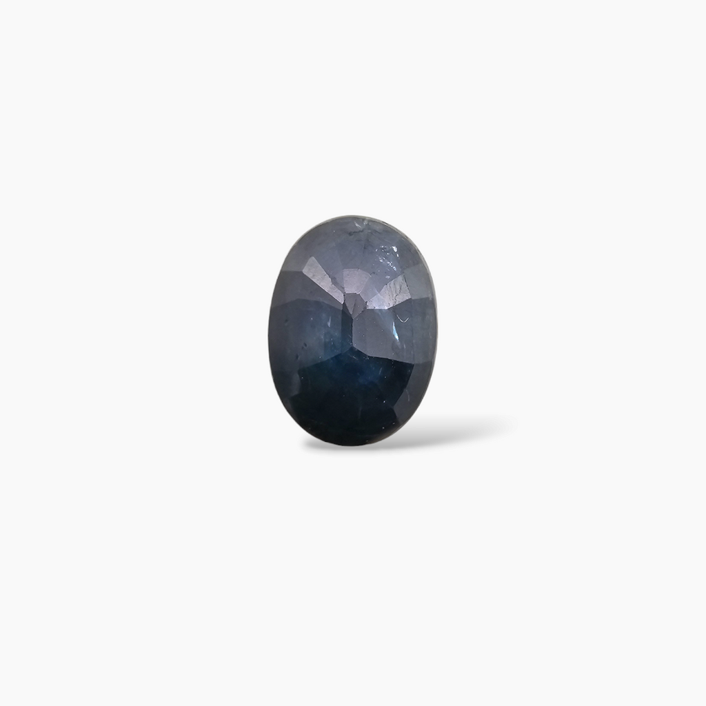 Natural Blue Sapphire Gemstone 5.52 Carats Oval Cut Shape