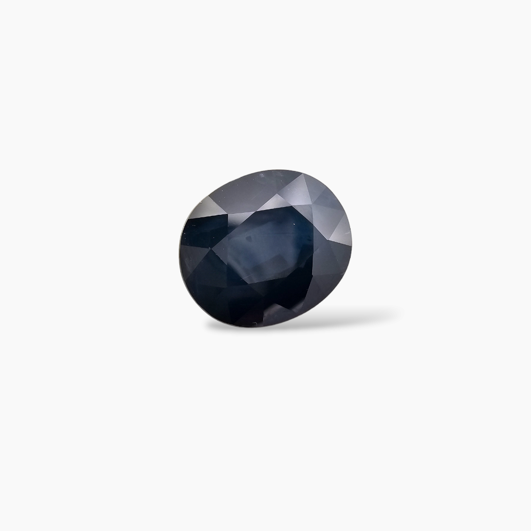 Blue Sapphire: Impressive 9.74 Carat Oval Cut - $190/ct, African Origin