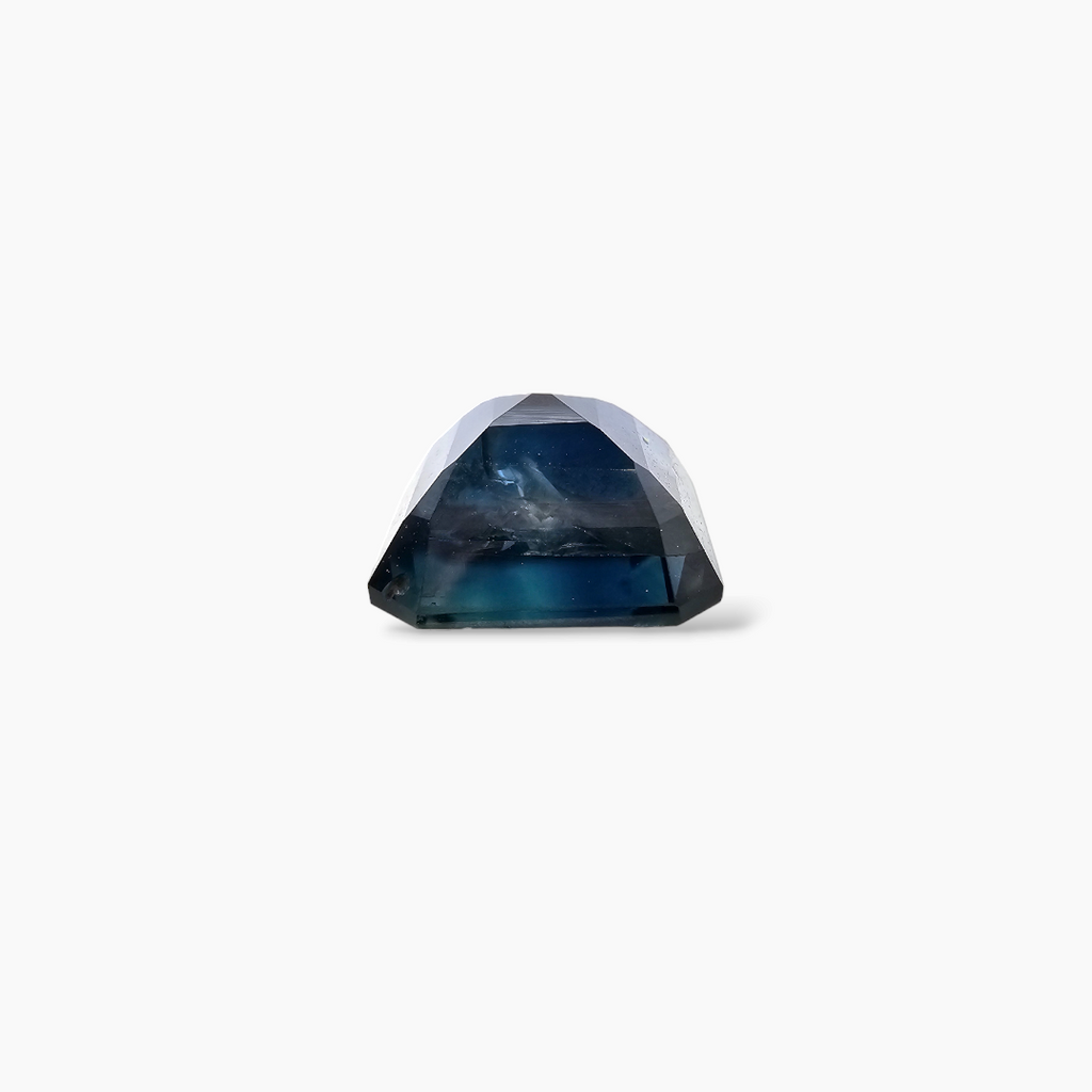 Blue Sapphire Asscher cut 3.17 Carat  From African Origin Buy Online