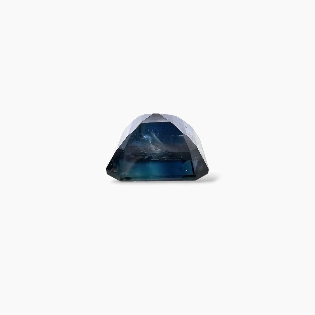 Blue Sapphire Asscher cut 3.17 Carat  From African Origin Buy Online