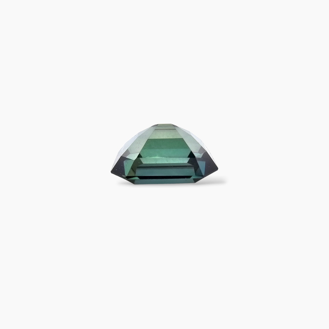 Green Sapphire: 2.74 Carat Emerald Cut - $800/ct, African Origin