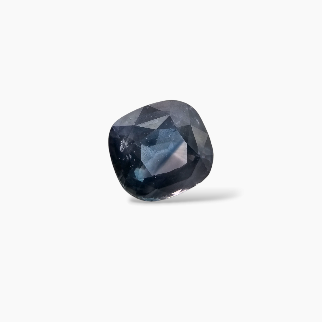 Blue Sapphire: 2.87 Carat Cushion Cut - $600/ct, African Origin