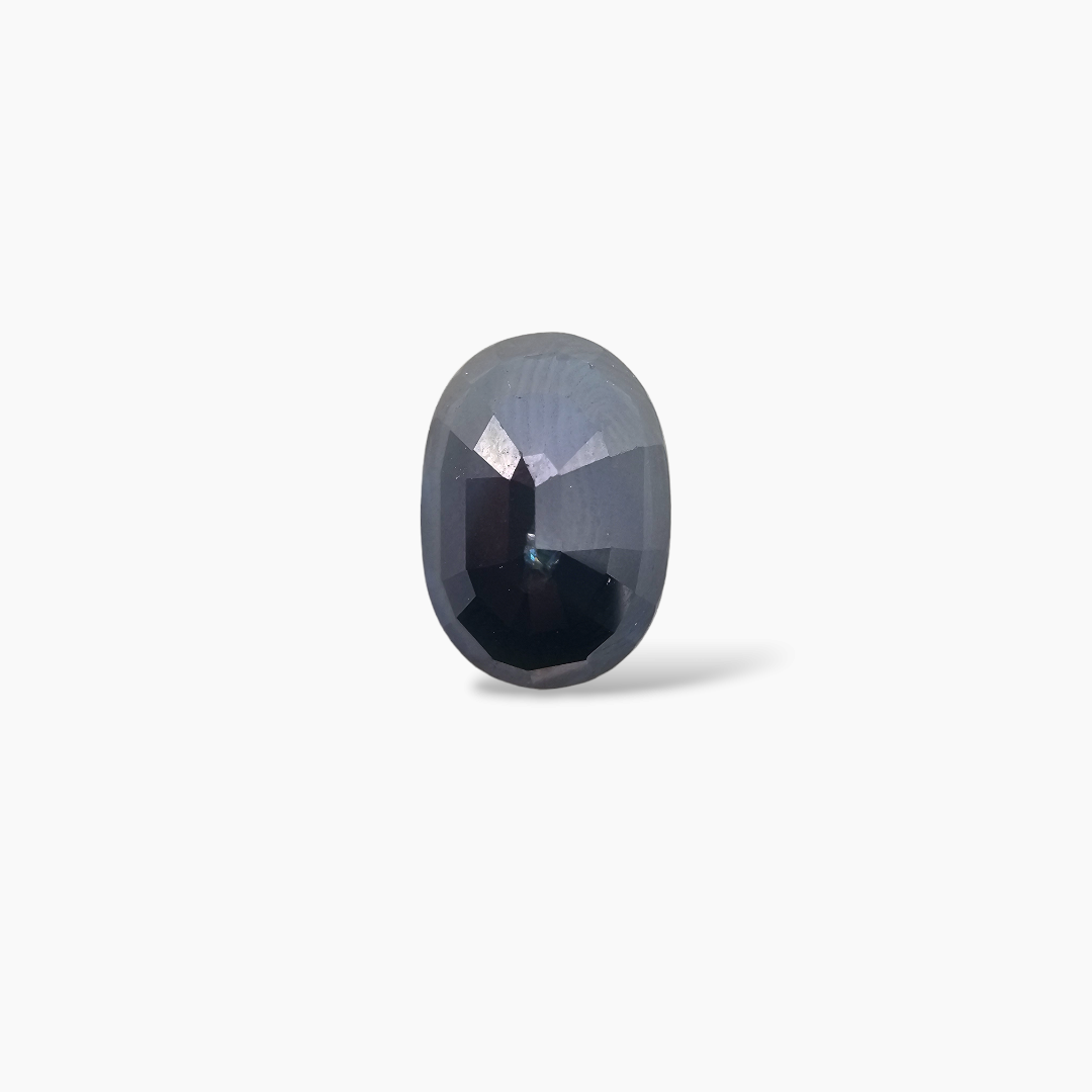 Blue Sapphire: 5.84 Carat Oval Cut - $250/ct, African Origin Certification