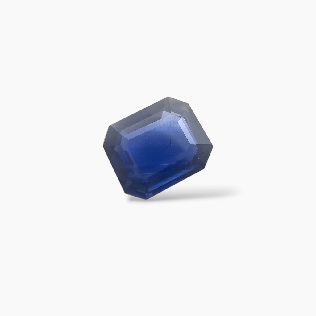Blue Sapphire Emerald Cut: 1.39 Carats, Natural Elegance from Srilanka