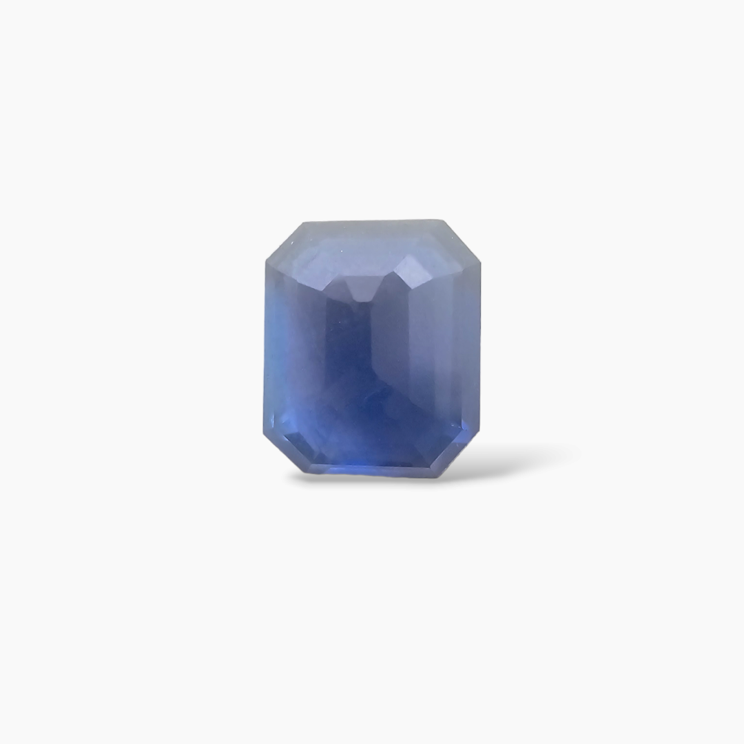 Blue Sapphire Emerald Cut: 1.39 Carats, Natural Elegance from Srilanka