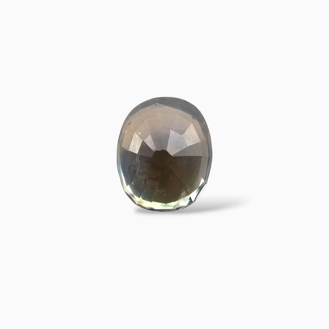 Bi-Color Sapphire Oval Cut: 3.47 Carats from Srilanka