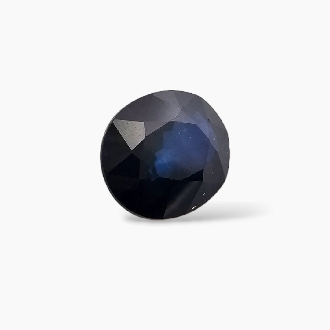 Blue Sapphire Oval Cut: 1.38 Carats, Natural Beauty from Africa