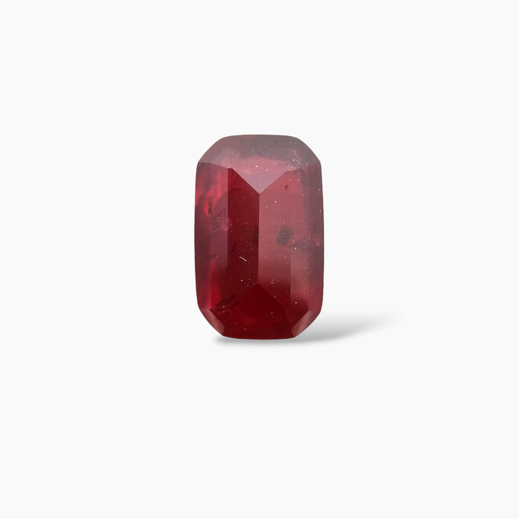 Buy Natural Ruby Long Cushion Cut  3.23 Carats, 	Mozambique