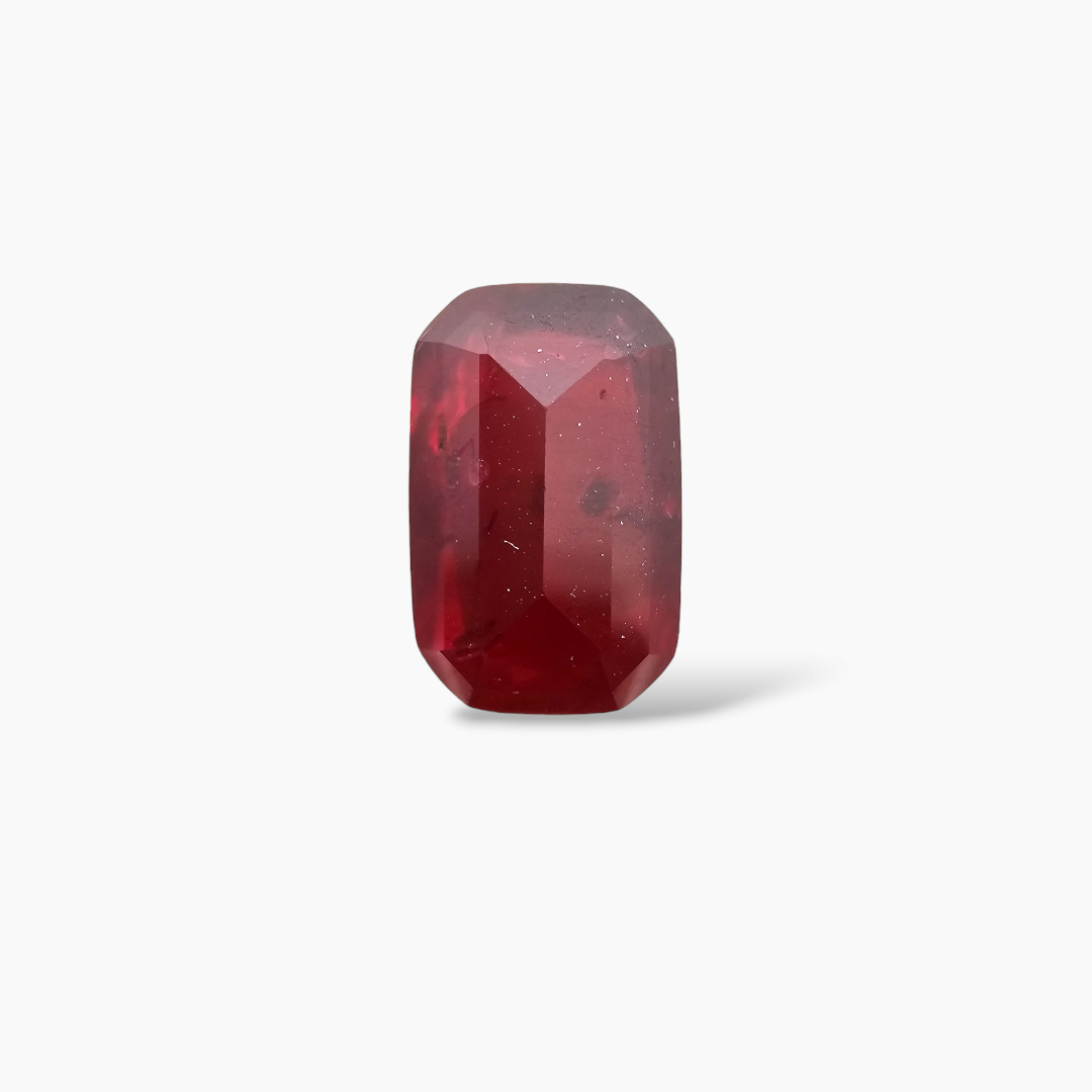 Buy Natural Ruby Long Cushion Cut  3.23 Carats, 	Mozambique