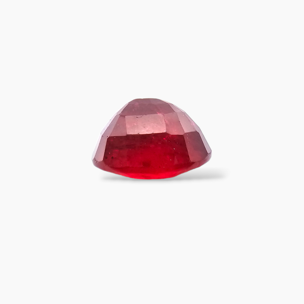 Natural Ruby Oval Cut 3.44 Carats, Mozambique Origin - IGI Certified