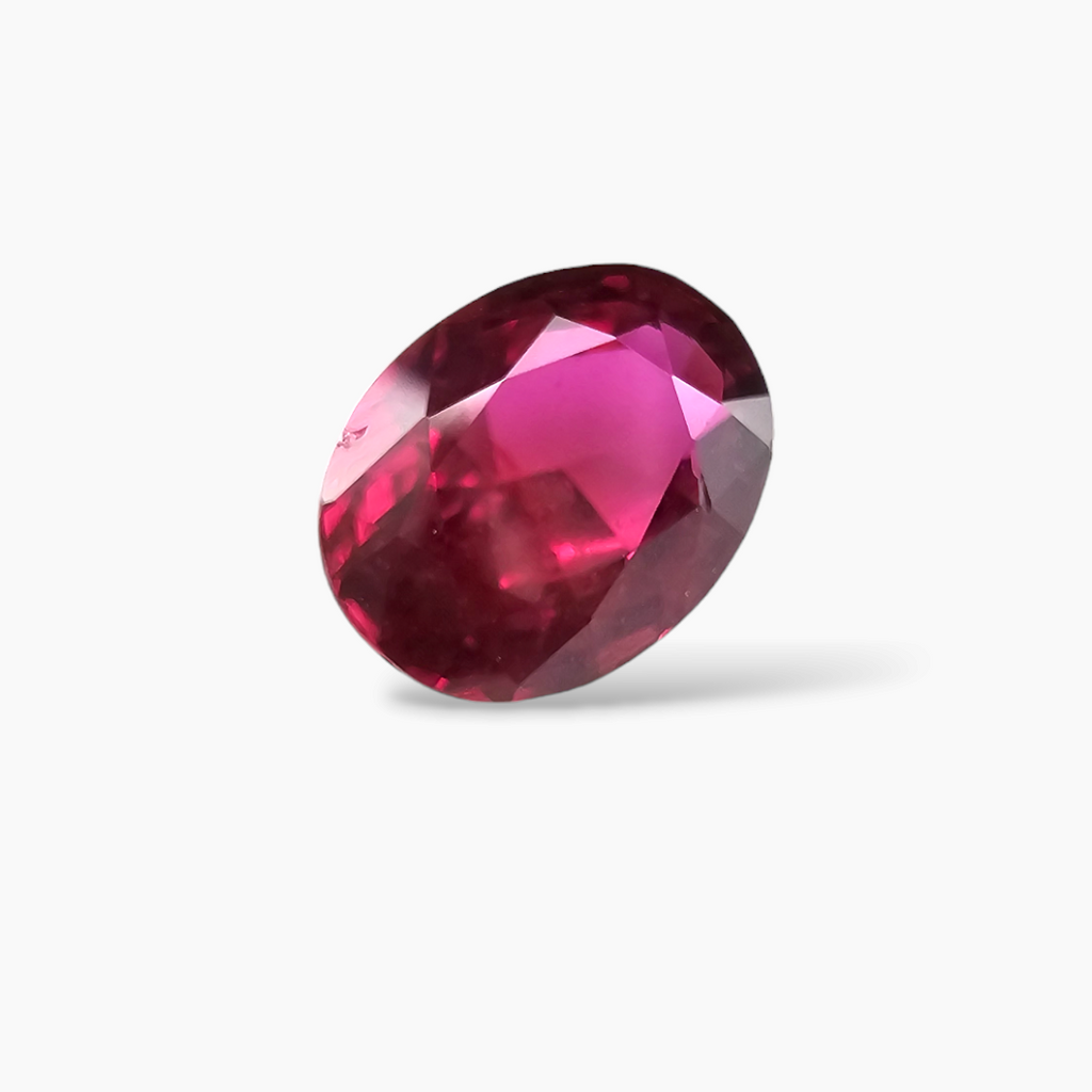 Natural Ruby Oval Cut 3.01 Carats Mozambique Origin - FGL Certified