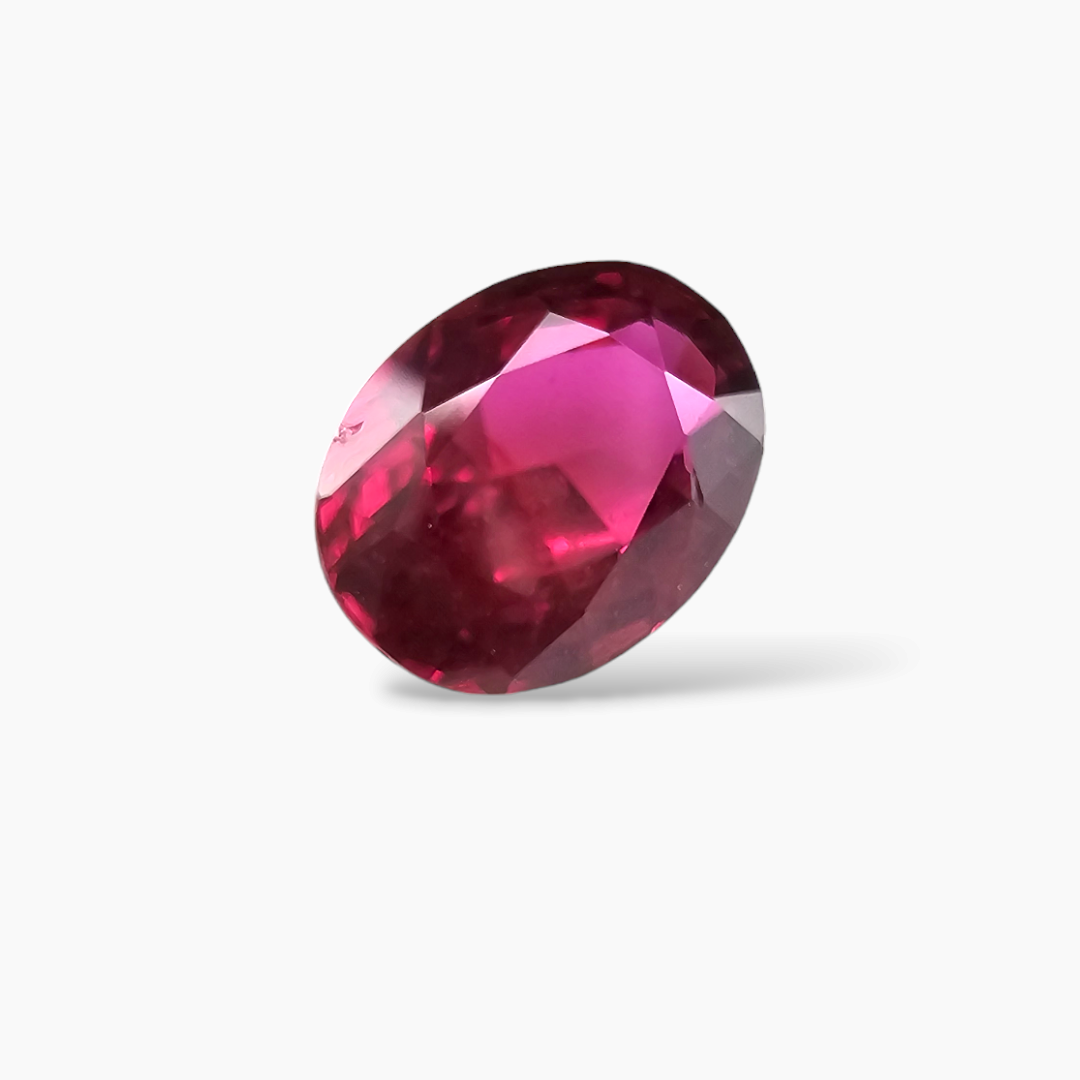 Natural Ruby Oval Cut 3.01 Carats Mozambique Origin - FGL Certified