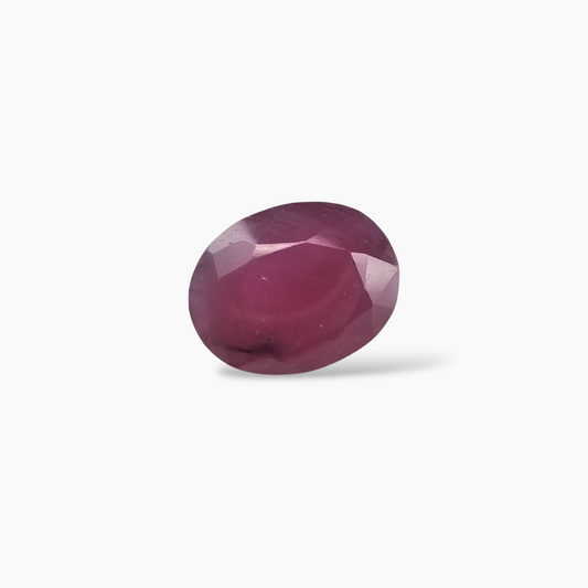 3.76 Carats Pink Ruby Oval Cut Elegance From the Heart of Mozambique
