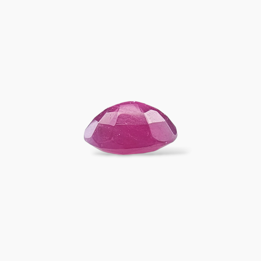 Natural Ruby Oval Cut 3.76 Carats From Mozambique No heat